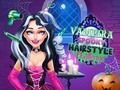 Xogo Desafío de peiteado espeluznante de Vampira en liña