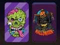 Xogo Memoria dos monstros de Halloween  en liña