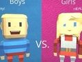 Xogo Kogama: Parkour Girls vs Boys en liña