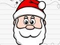 Xogo Debuxa con Papá Noel  en liña