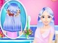 Xogo Elaboración de peiteados con trenzas coloridas  en liña