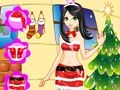 Xogo Disfraz de nena de Nadal  en liña