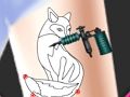 Xogo Tatuaxe de animal no nocello de moda  en liña