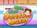 Xogo NOM NOM Donut Maker en liña