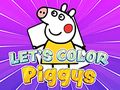 Xogo Imos colorear Piggys  en liña