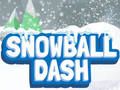 Xogo Dash de bóla de neve en liña