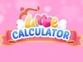 Xogo Calculadora de amor  en liña