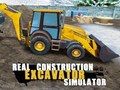 Xogo Simulador de escavadoras de construción real  en liña