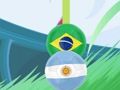 Xogo Arxentina vs Brasil  en liña