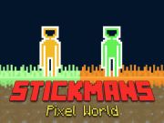 Xogo Stickmans Pixel World en liña