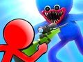 Xogo Stickman contra Huggy Wuggy  en liña