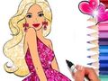 Xogo Libro para colorear: Barbie  en liña
