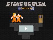 Xogo Steve vs Alex Jailbreak en liña