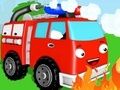 Xogo Libro para colorear: camión de bombeiros  en liña
