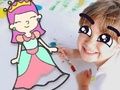 Xogo Libro para colorear: príncipe e princesa  en liña