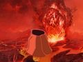 Xogo Escapar do volcán en erupción  en liña