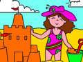 Xogo Libro para colorear de verán  en liña