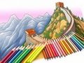 Xogo Libro para colorear: A Gran Muralla  en liña