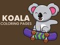 Xogo Páxinas para colorear Koala  en liña