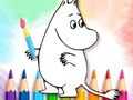 Xogo Libro para colorear: Moomin  en liña