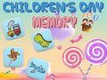 Xogo Memoria do día da infancia  en liña
