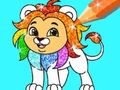 Xogo Libro para colorear: León  en liña