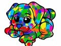 Xogo Libro para colorear cachorros para nenos  en liña
