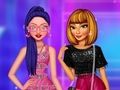 Xogo BFFs Fashionista negro e rosa  en liña