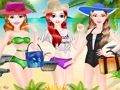 Xogo Traxe de baño de praia de moda para nenas  en liña