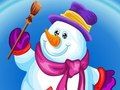 Xogo Vestirse de boneco de neve  en liña