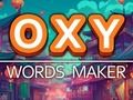 Xogo OXY: Creador de palabras  en liña