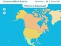 Xogo Países de América do Norte  en liña
