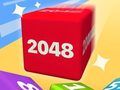 Xogo Cubo de cadea 2048 3d 2 en liña