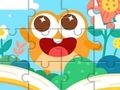 Xogo Puzzle Jigsaw: Mira libro en liña