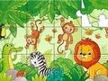 Xogo Crebacabezas: Animais na selva  en liña