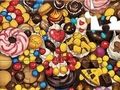 Xogo Crebacabezas: Chocolates  en liña