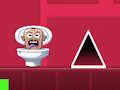 Xogo Geometry Dash Skibidi WC  en liña