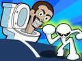 Xogo Stickman vs Skibidi WC  en liña
