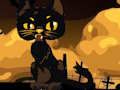 Xogo Atopar as ás de gato de Halloween  en liña