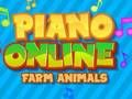 Xogo Piano en liña Animais de granxa  en liña