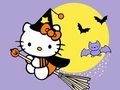 Xogo Libro para colorear: Kitty Halloween  en liña