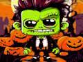Xogo Crebacabezas de Halloween de Franky & Vampire  en liña