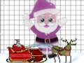 Xogo Papá Noel para colorear facilmente  en liña