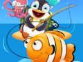 Xogo Bebé pingüín pescando  en liña