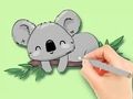 Xogo Libro para colorear: dous koalas  en liña