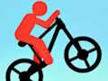 Xogo Stickman Bike Runner en liña