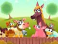 Xogo Xogos para bebés Crebacabezas de animais para nenos  en liña