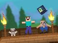 Xogo Noob: Supervivencia en Terraria  en liña