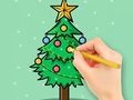 Xogo Libro para colorear: Árbore de Nadal  en liña