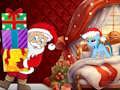 Xogo Divertida escapada de Papá Noel de Nadal  en liña